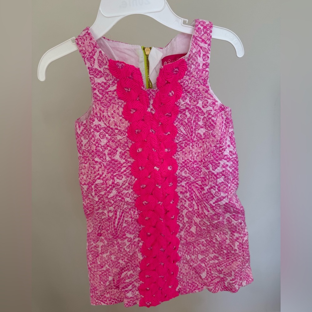 Lilly Pulitzer Pink Floral Dress